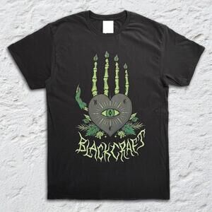Blackcraft Heart Hand Gothic  Graphic Unisex T-Shirt